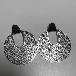 Kendra Scott Silver Earrings